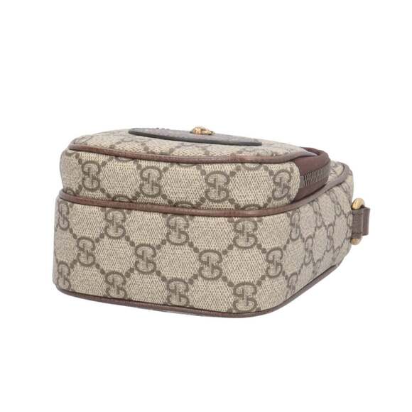 GUCCI Authentic Cream Canvas Shoulder Bag - Picture 5 of 9